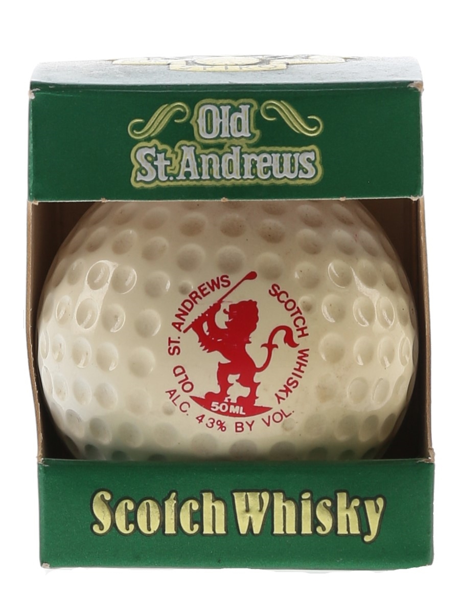 ウイスキー Old St Andrews Golf Ball Miniature 50ml Old St Andrews Golf Ball Miniature 50ml - メルカリ