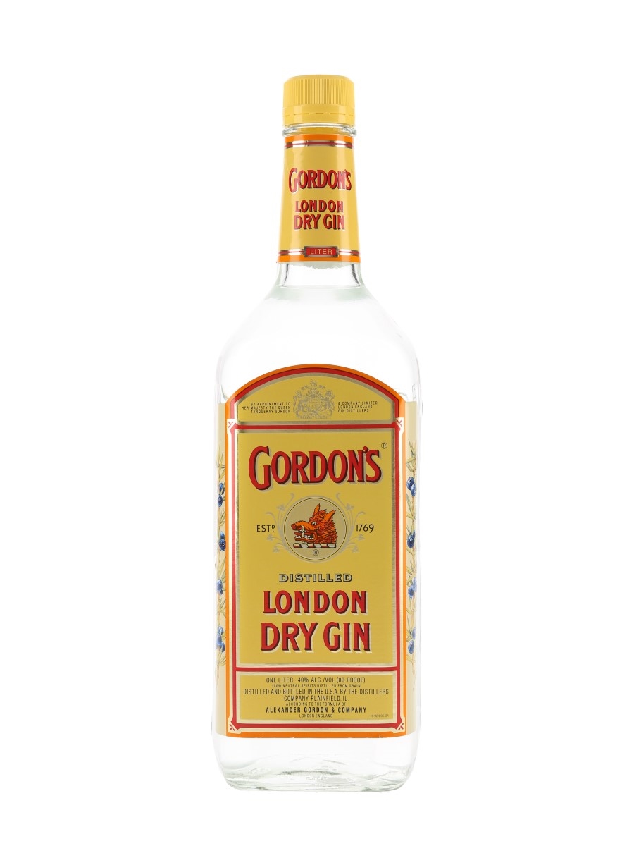Gordon's Dry Gin Bottled 1980s-1990s - USA 100cl / 40%