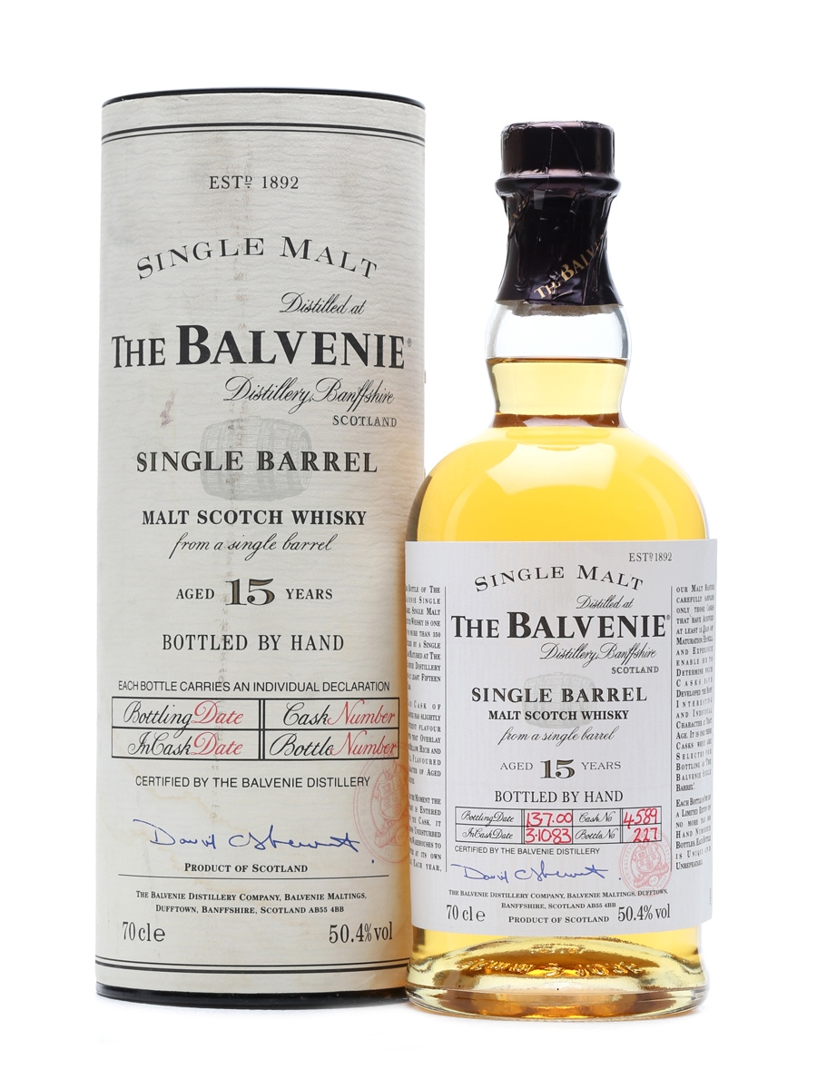Balvenie 1983 Single Barrel 15 years old Bottled 2000 70cl / 50.4%