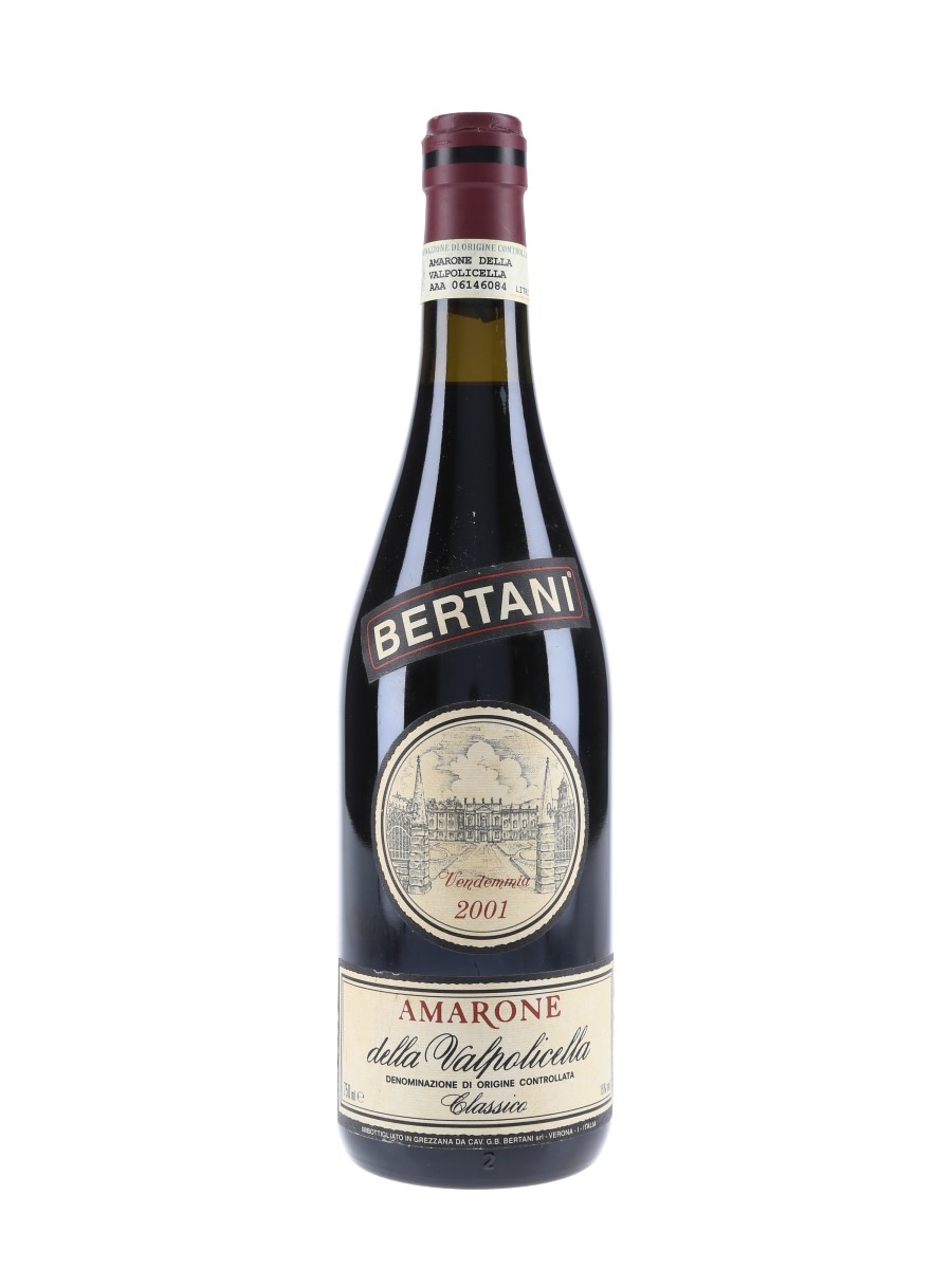 Bertani 2001 Amarone Della Valpolicella  75cl / 15%