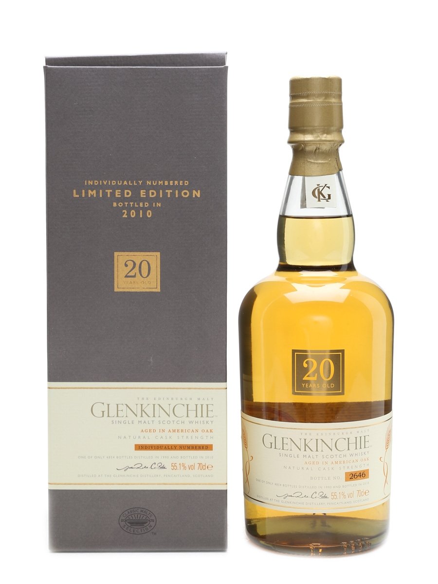 Glenkinchie 20 Year Old Limited Edition Cask Strength 70cl