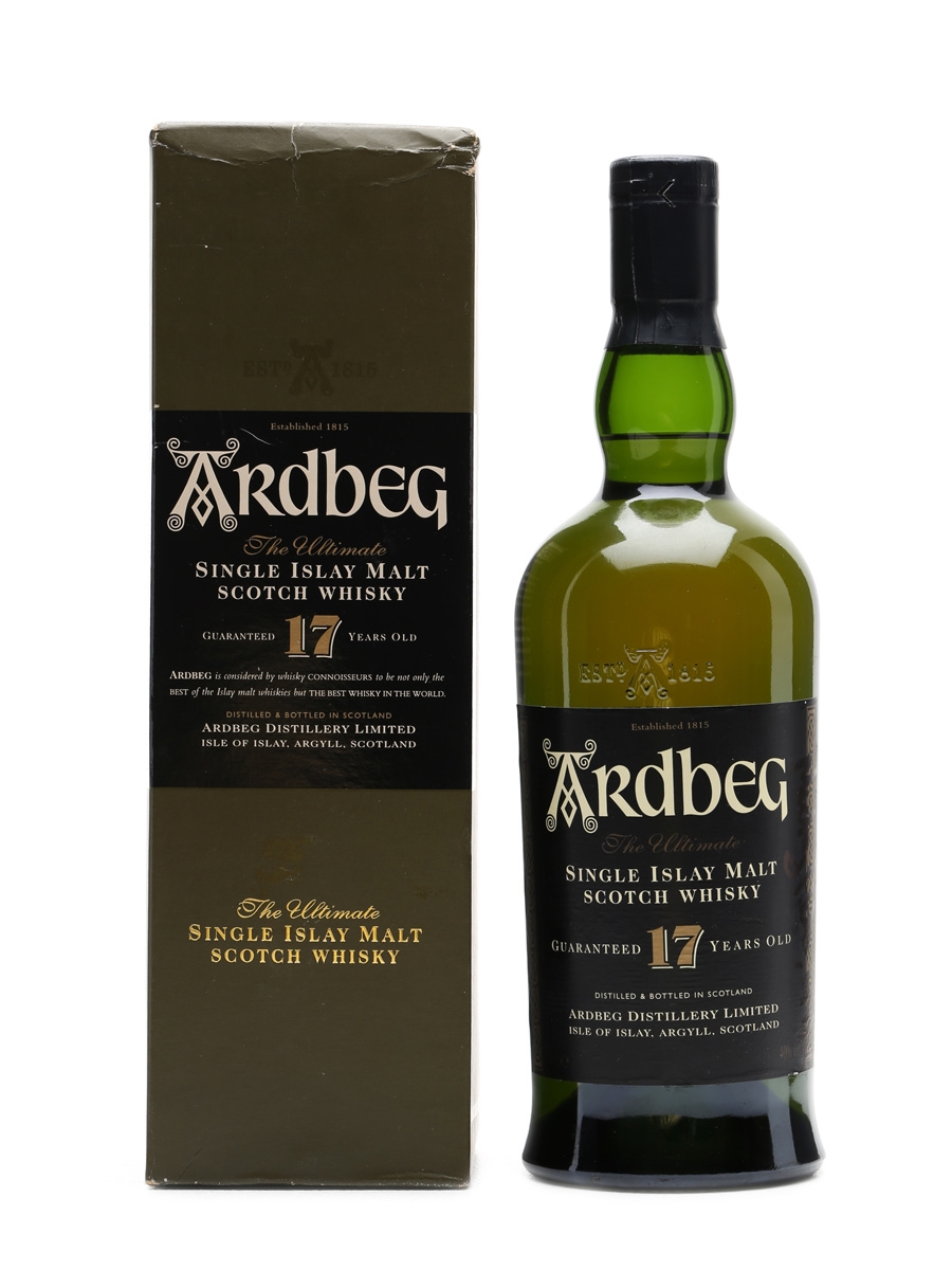 Ardbeg 17 Years Old Signed by Mickey Heads 70cl / 40%