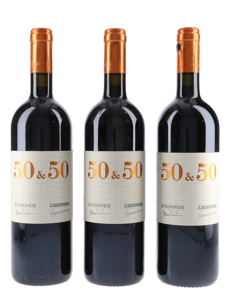 Avignonesi Capannelle 50 & 50 2000 Sangiovese & Merlot 3 x 75cl / 13%