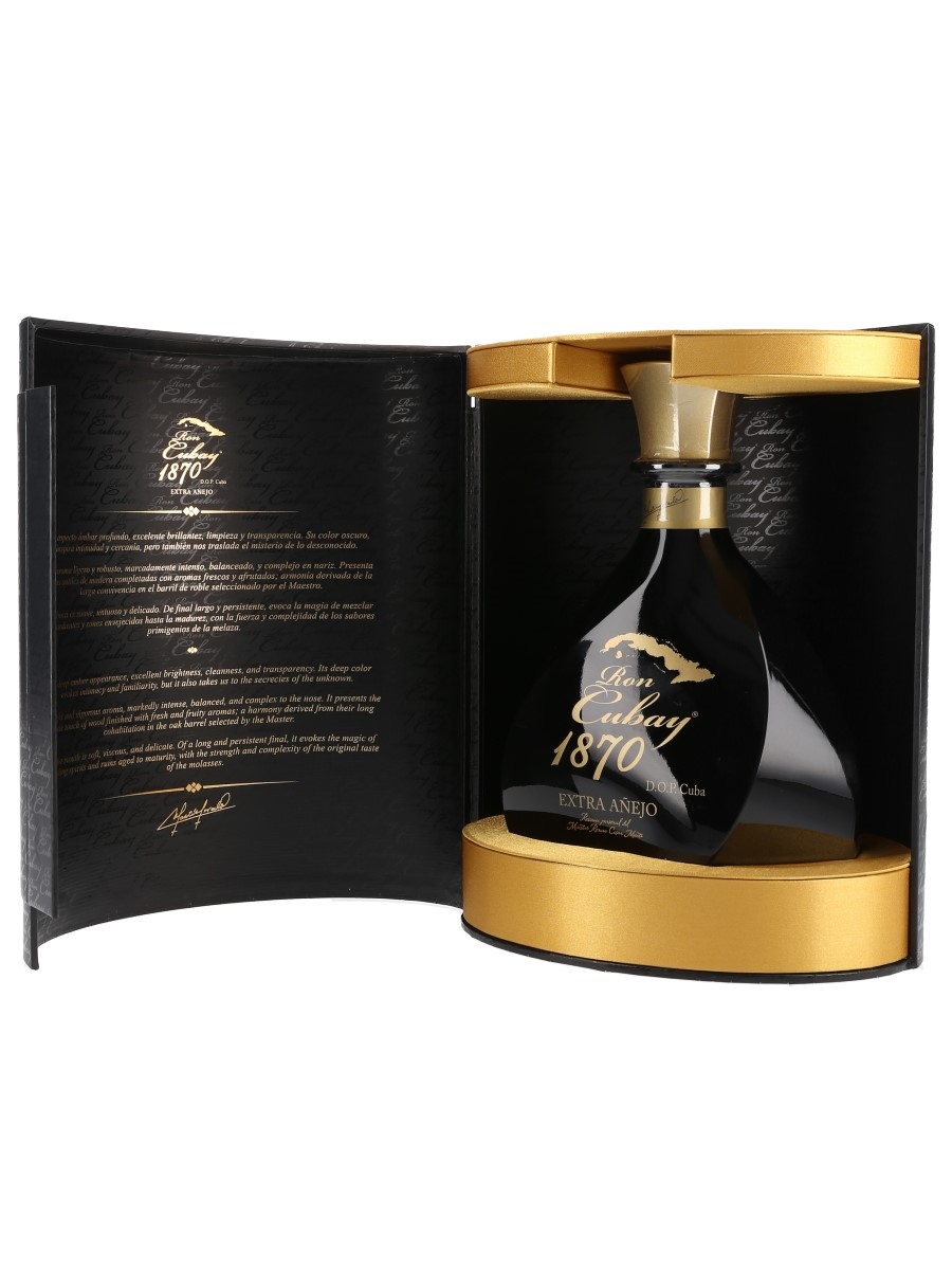 Ron Cubay 1870 Extra Anejo Lot 92077 Ron Cubay 1870 Extra Añejo Rum Master