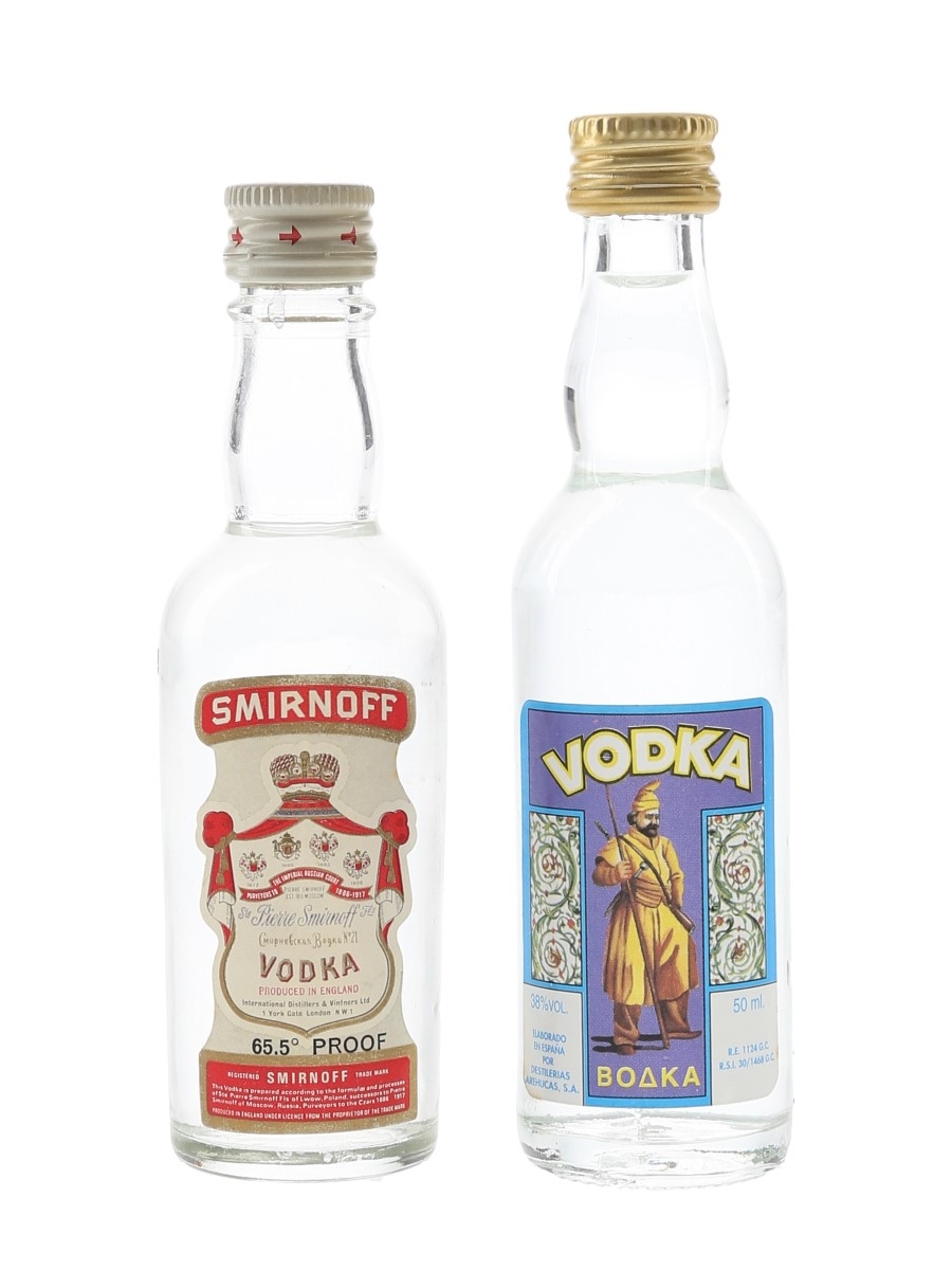 Boaka & Smirnoff Vodka  2 x 5cl