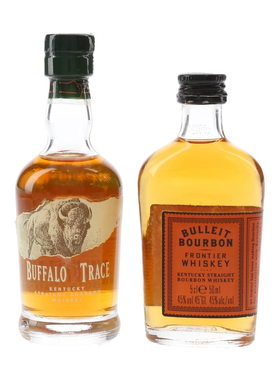 Buffalo Trace & Bulleit Bourbon  2 x 5cl / 45%