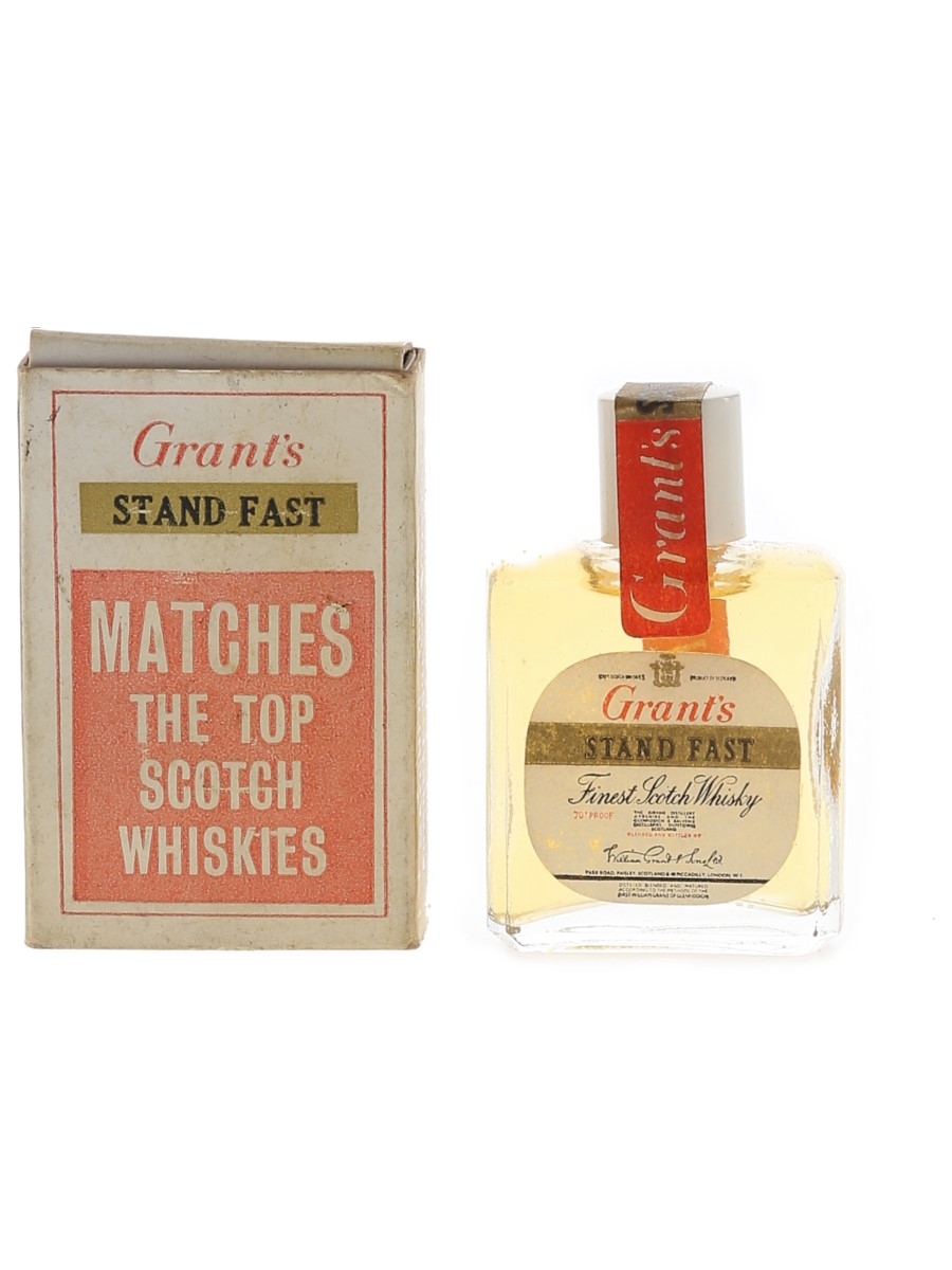 Grant's Stand Fast The World's Smallest Bottles Of Scotch Whisky 1cl / 40%