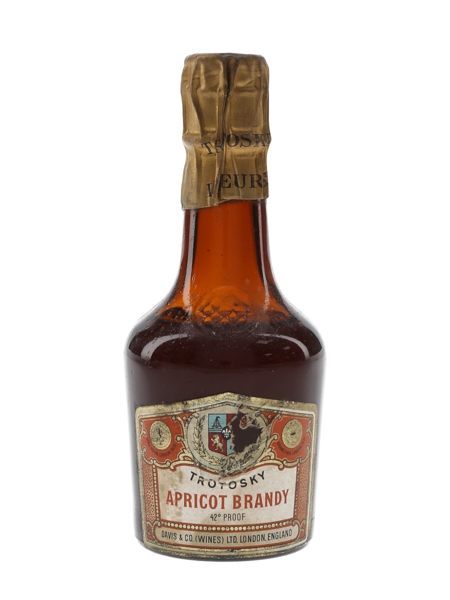 Trotosky Apricot Brandy Bottled 1950s 5cl / 24%