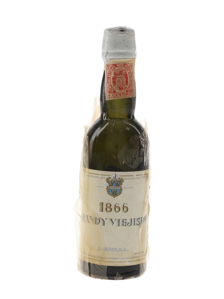 Larios 1866 Brandy Viejisimo Bottled 1960s 5cl