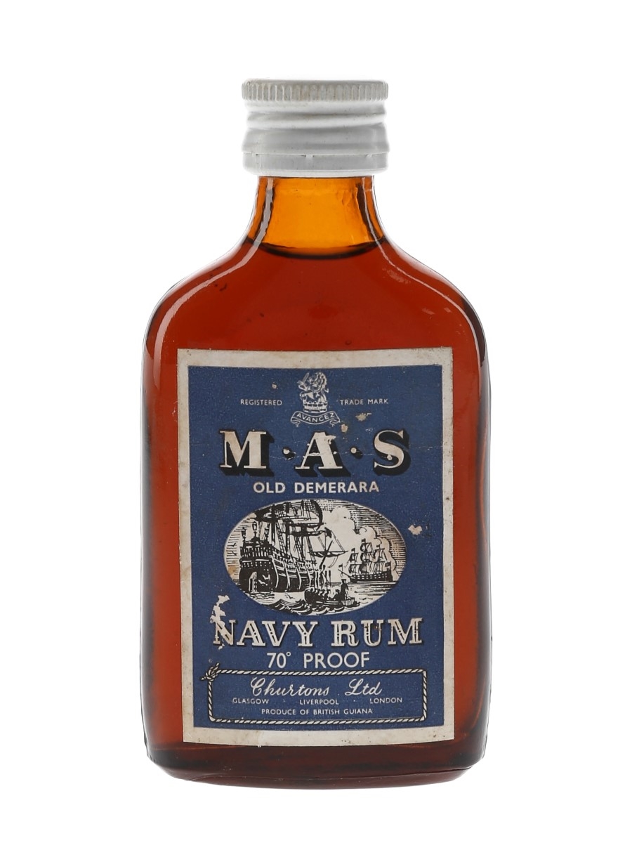 MAS Old Demerara Bottled 1970s 5cl / 40%
