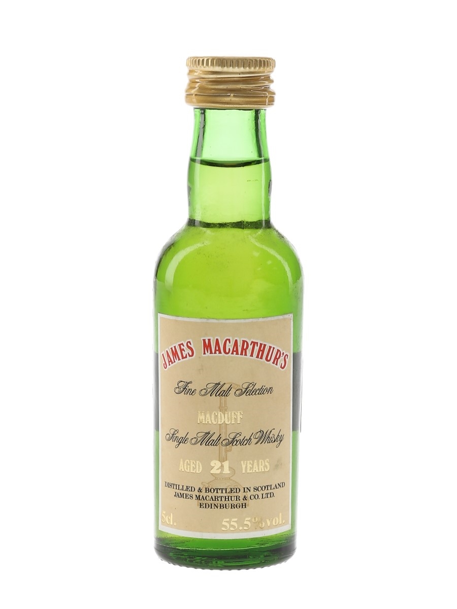 Macduff 21 Year Old Bottled 1991 - James MacArthur's 5cl / 55.5%