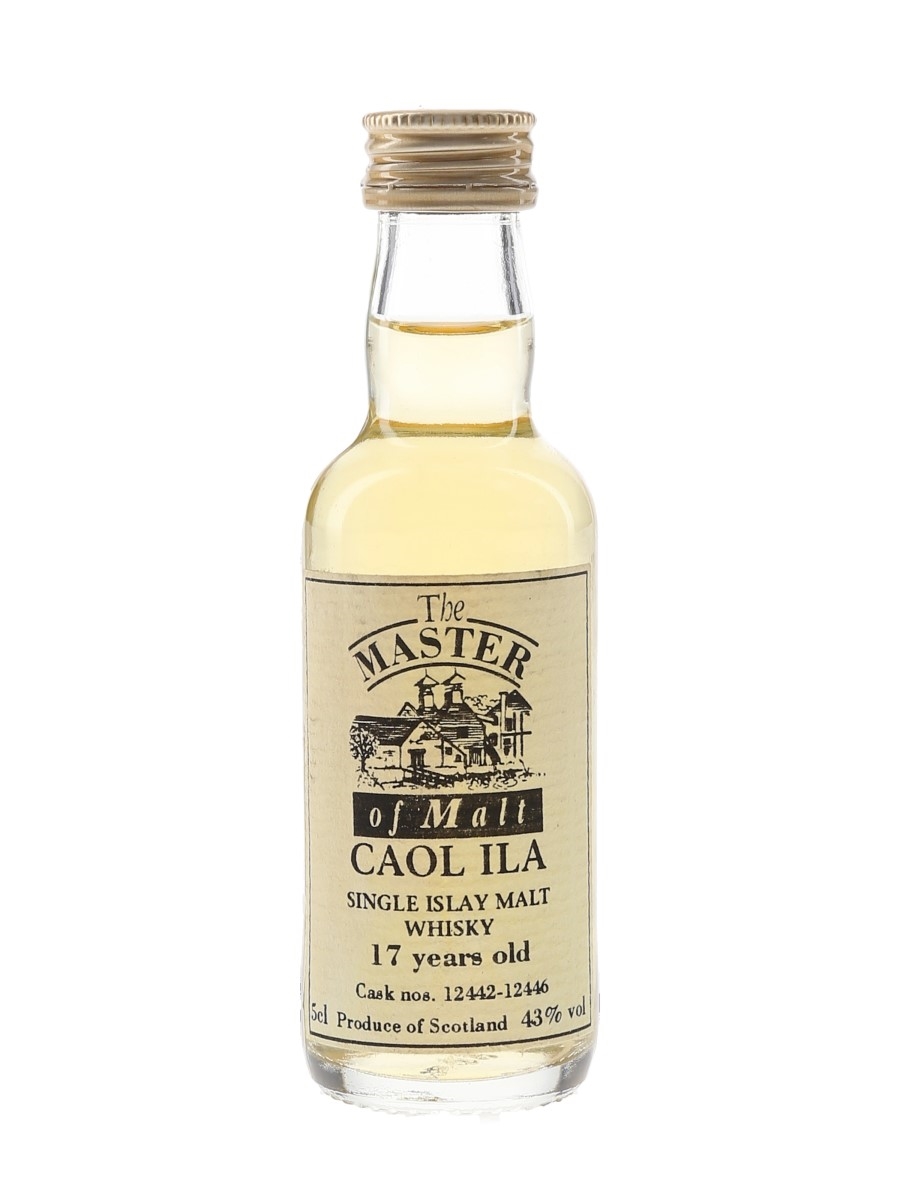 Caol Ila 17 Year Old Bottled 1990s - The Master Of Malt 5cl / 43%