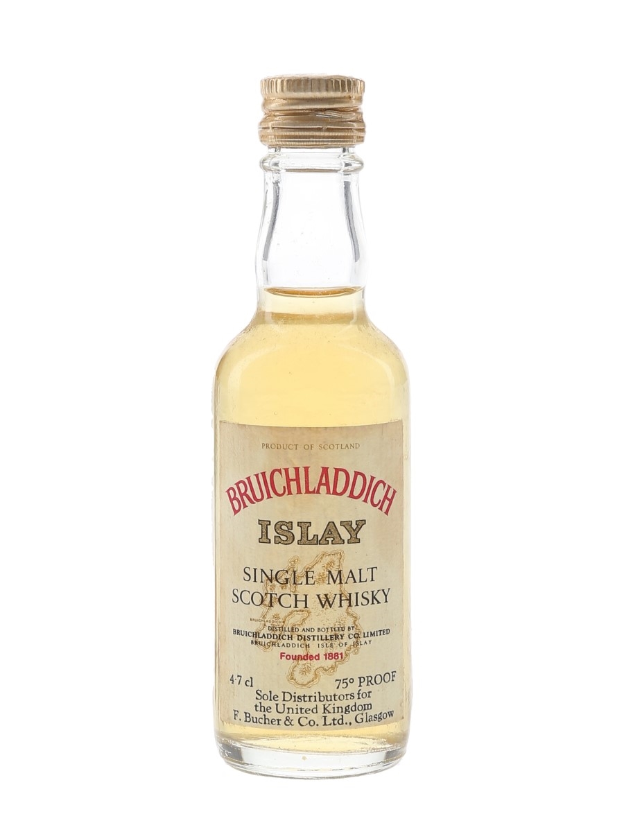 Bruichladdich Bottled 1970s 4.7cl / 43%