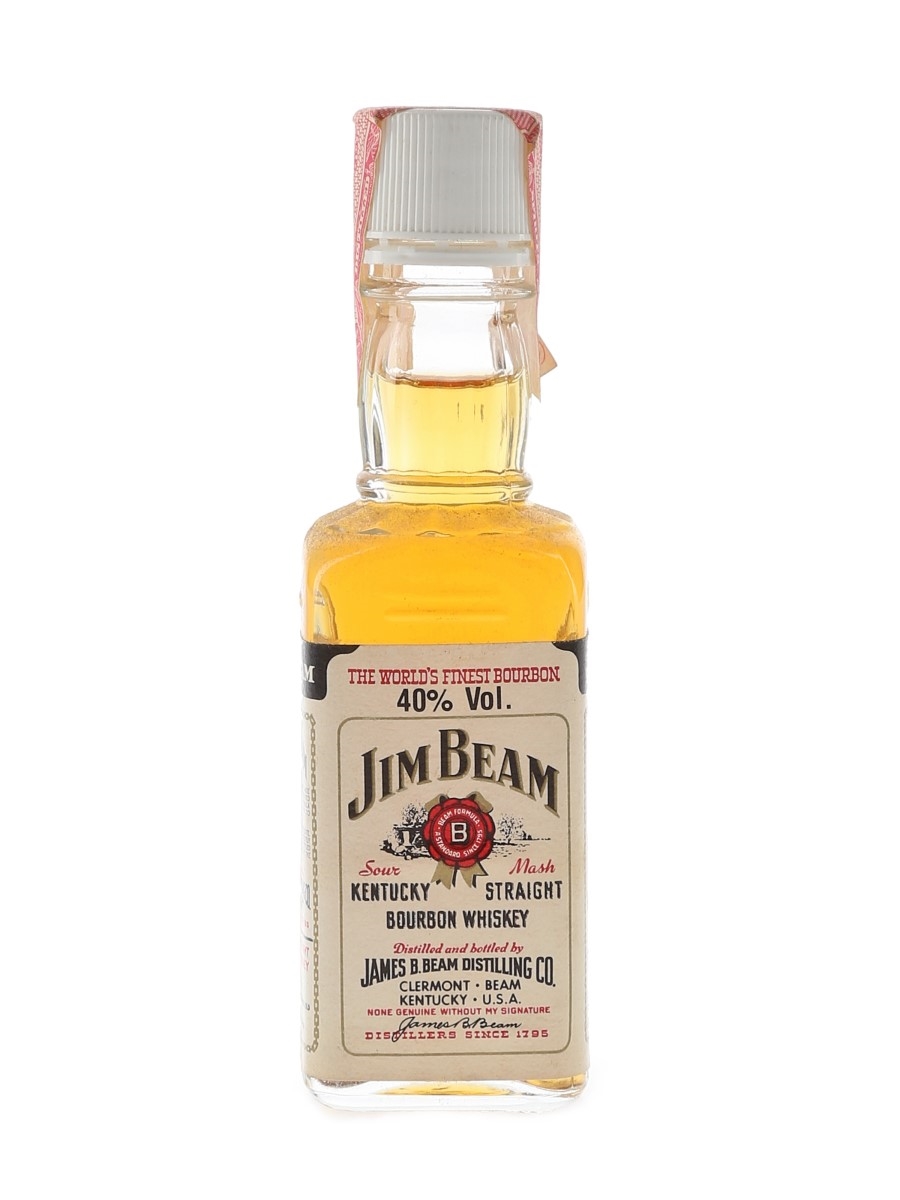 Jim Beam Bottled 1970s-1980s 5cl / 40%