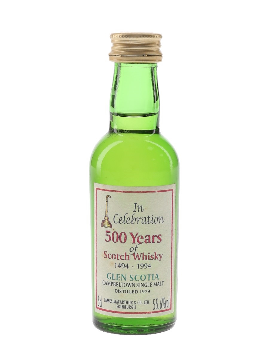 Glen Scotia 1979 James MacArthur's - 500 Years Of Scotch Whisky 5cl / 55.6%