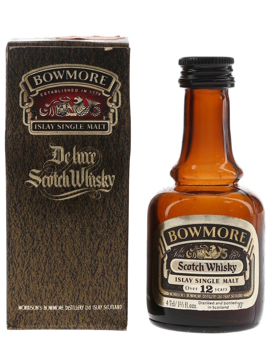 Bowmore 12 Year Old Bottled 1970s-1980s 4.7cl / 40%