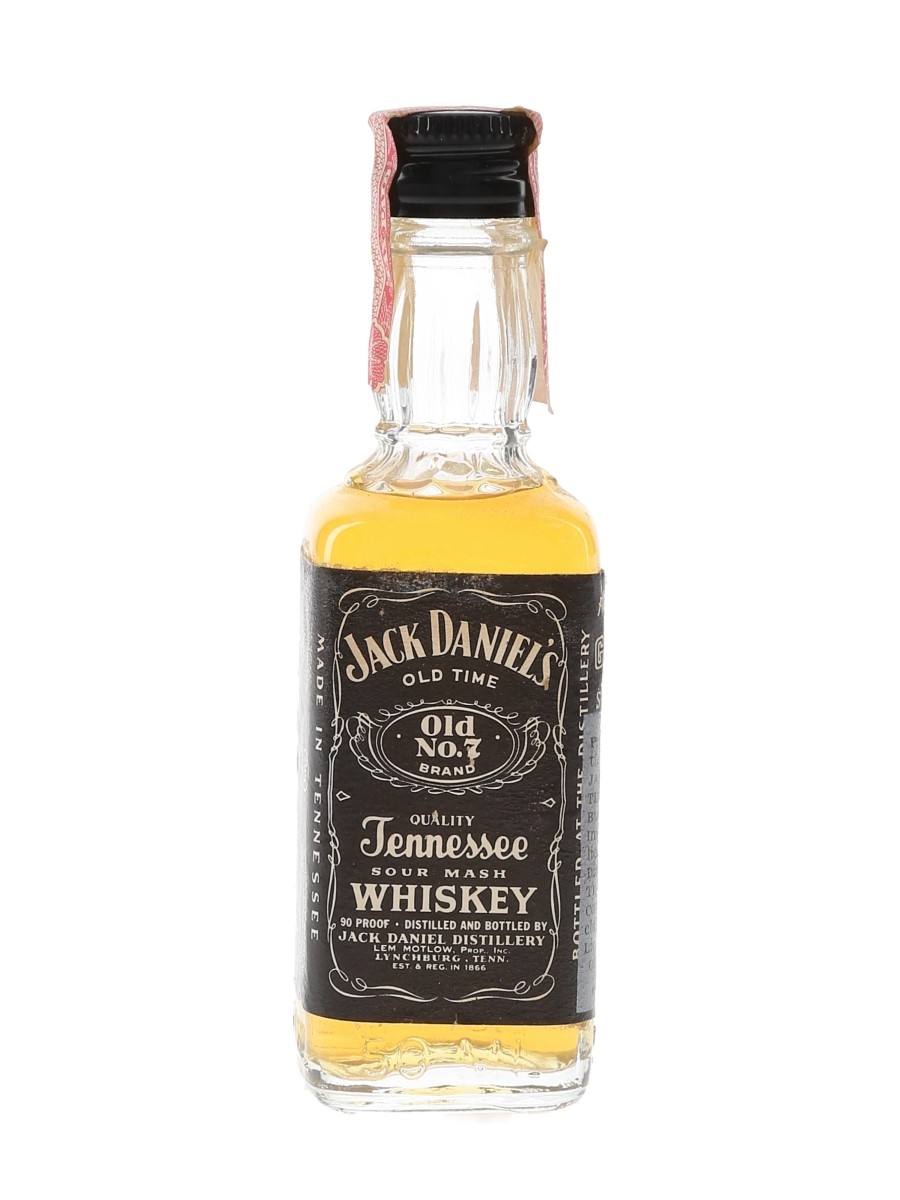 Jack Daniel's Old No.7 Bottled 1980s - Soffiantino 5cl / 45%