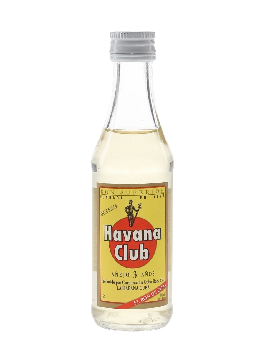 Havana Club 3 Year Old Bottled 1980s-1990s 5cl / 40%