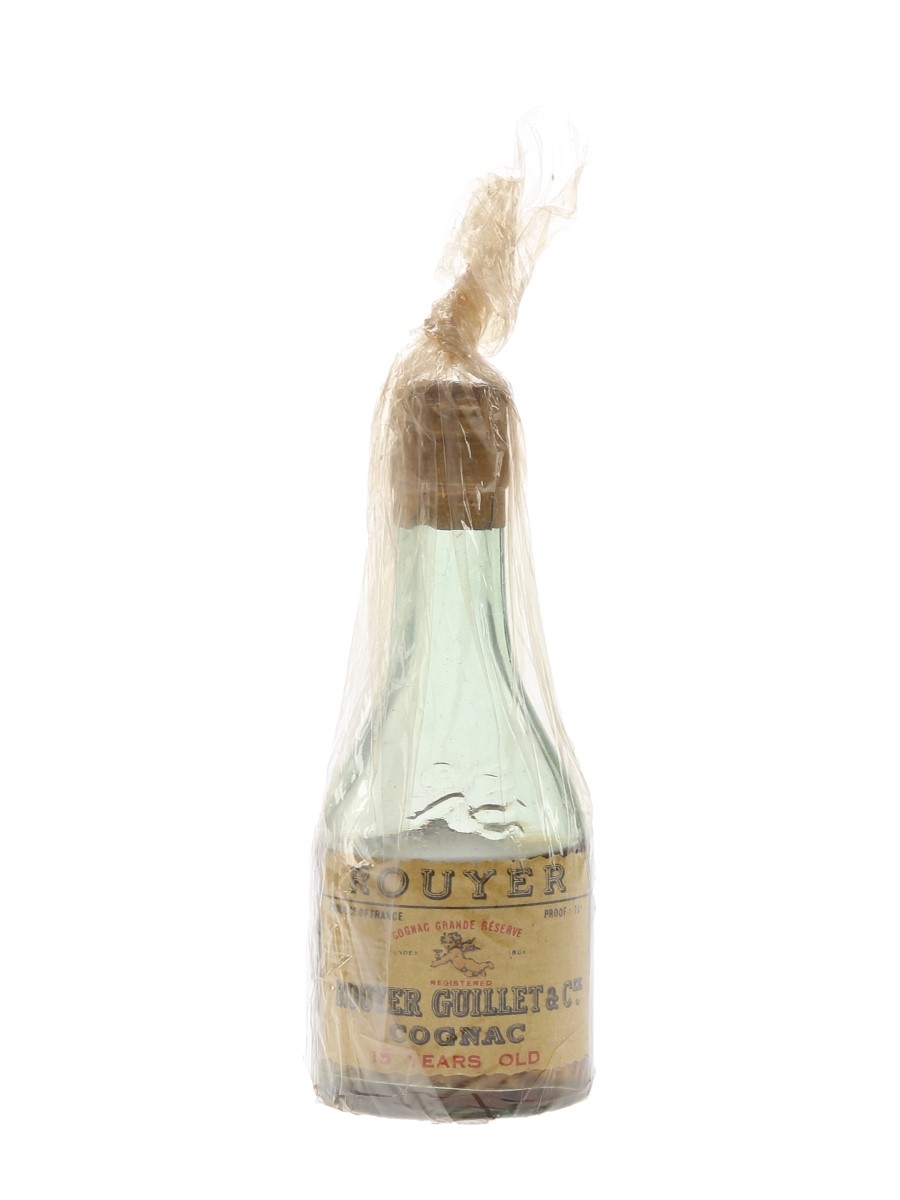 Rouyer Guillet 15 Year Old Grande Reserve Bottled 1950s 5cl / 40%