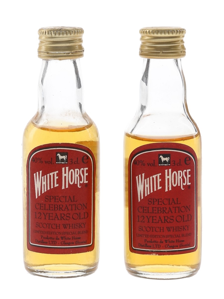 White Horse 12 Year Old Special Celebration  2 x 3cl / 40%