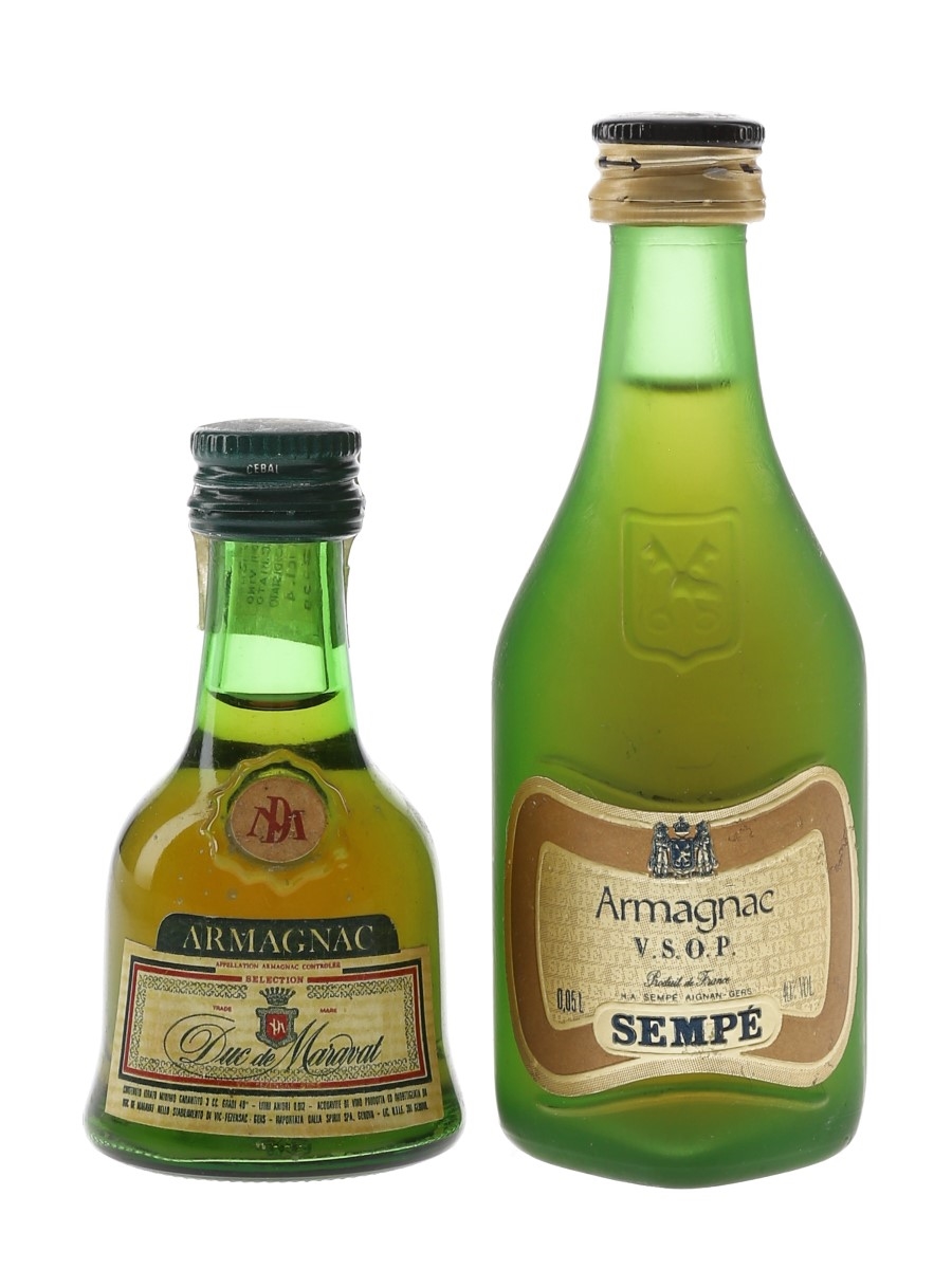 Duc De Maravat & Sempe Armagnac  3cl & 5cl / 40%