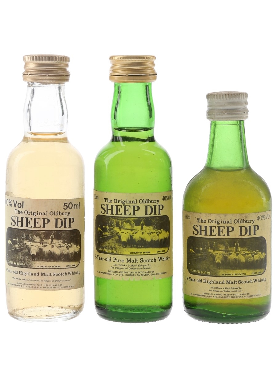 Sheep Dip 8 Year Old Bottled 1980s 3 x 5cl / 40%