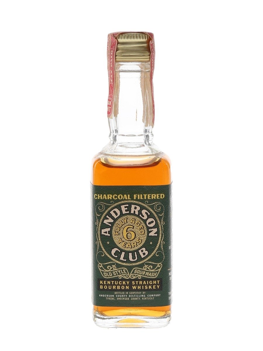 Anderson Club 6 Year Old Bottled 1970s 4.7cl / 45%