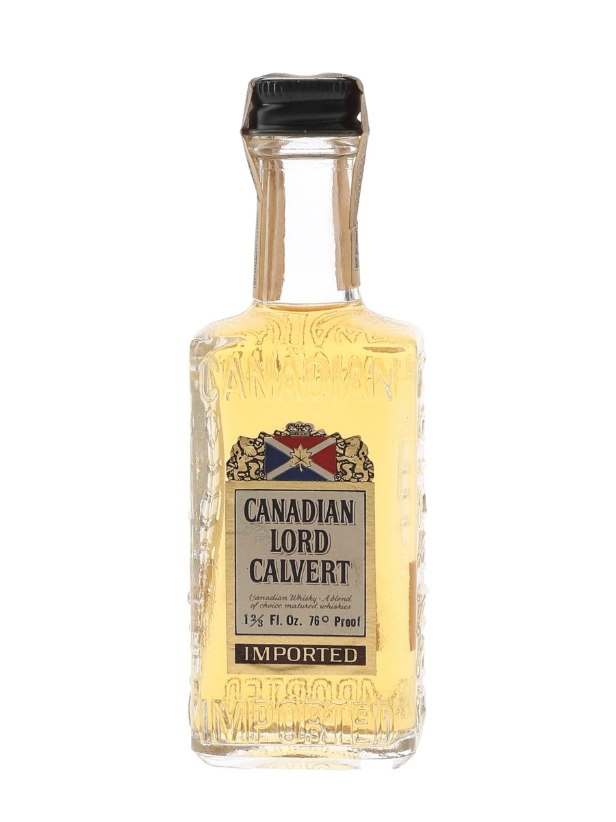 Canadian Lord Calvert Bottled 1970s 4.7cl / 43.4%