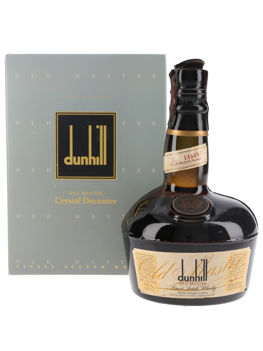 Dunhill Old Master Finest Scotch Whisky - Lot 94629 - Buy/Sell