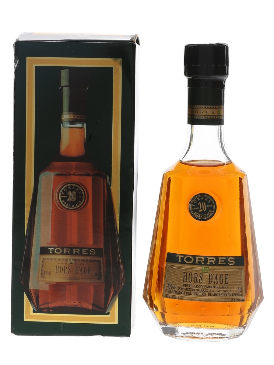 Torres 20 Imperial Hors D'Age Brandy - Lot 92218 - Buy/Sell Spirits Online