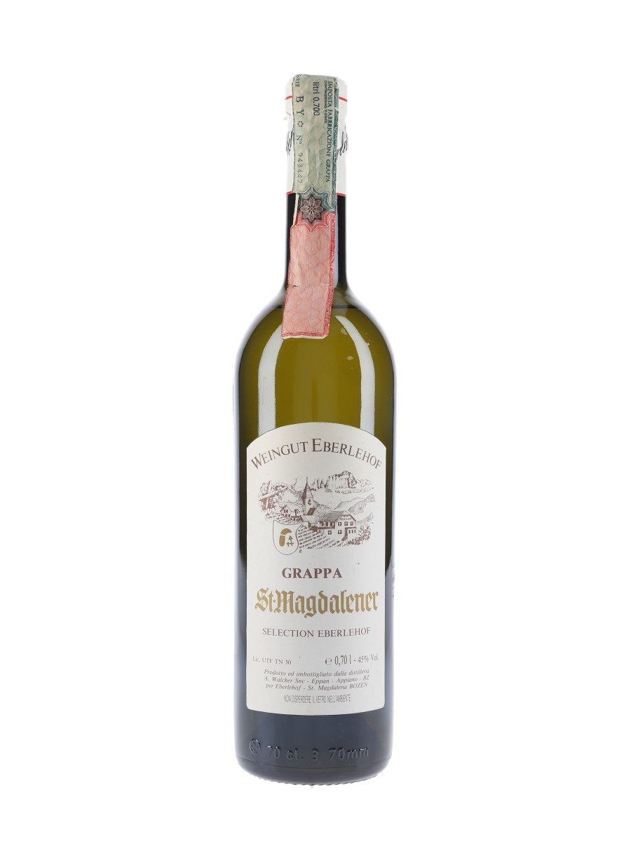 Weingut Eberlehof St Magdalener Grappa  70cl / 45%