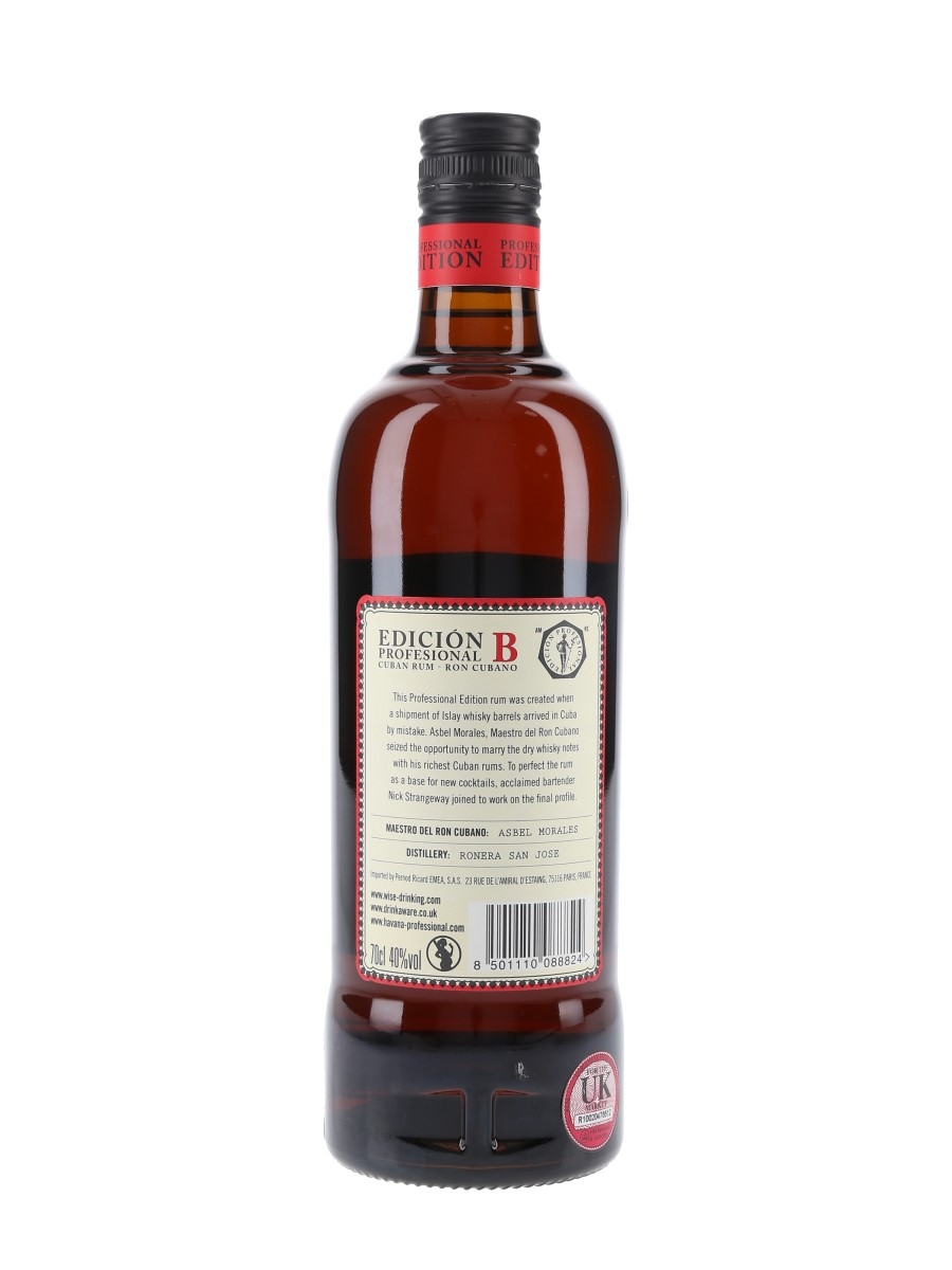 Havana Club Edicion Profesional B - Lot 100415 - Buy/Sell Rum Online