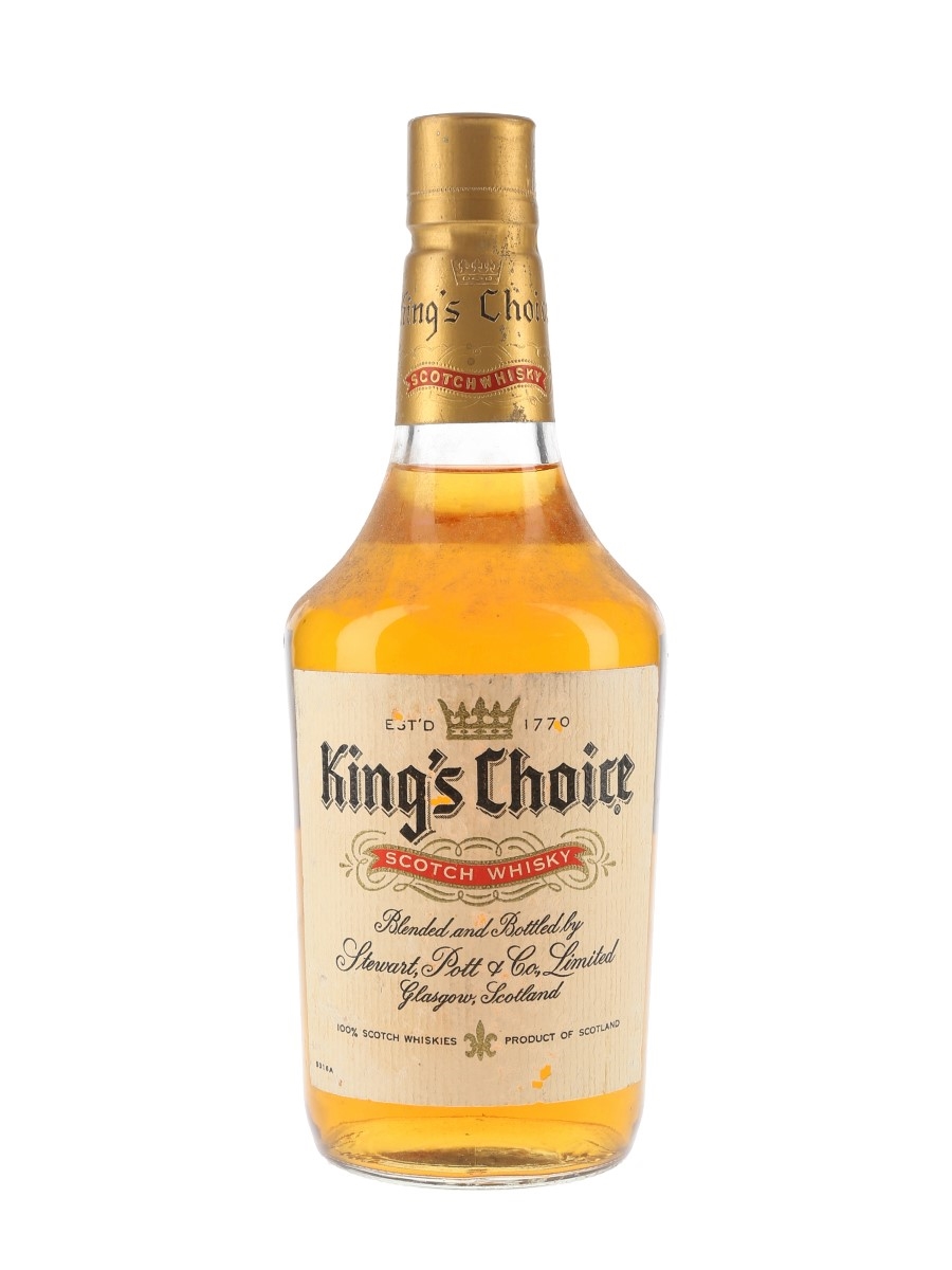 King's Choice Bottled 1970s 75cl