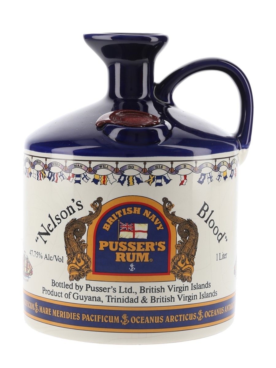Pusser's British Navy Rum Nelson's Blood Flagon 100cl / 47.75%