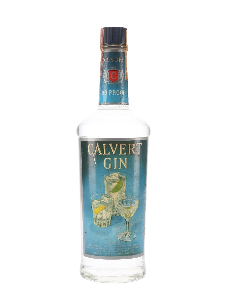Calvert Gin Bottled 1960s 75cl / 45%