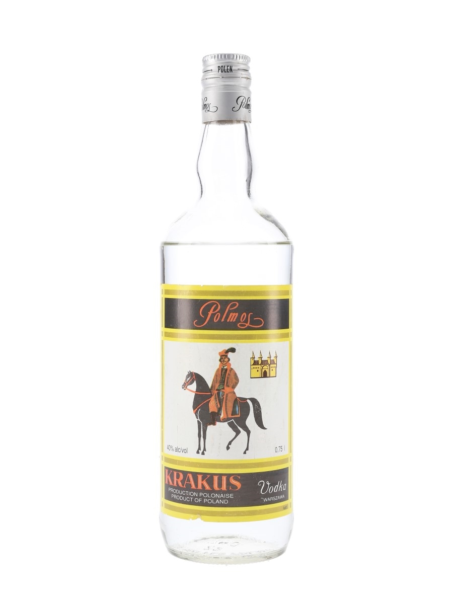 Polmos Krakus Vodka Bottled 1980s 75cl / 40%