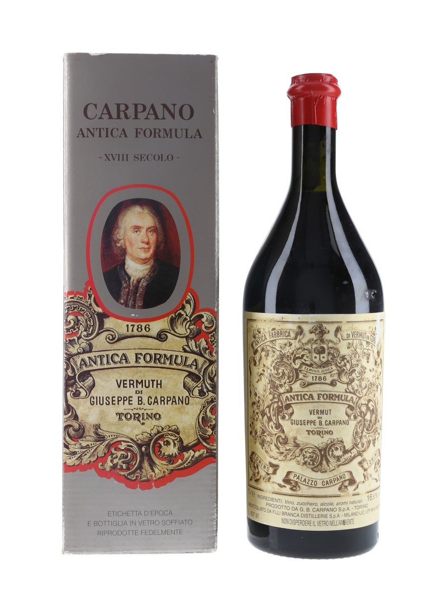 Carpano Antica Formula Vermouth Bottled 1960s 100cl / 16.5%