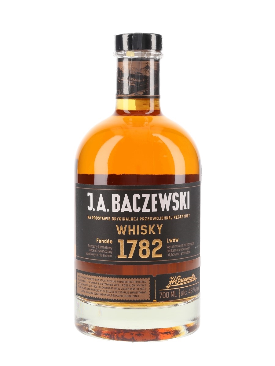 J A Baczewski Polish Whisky  70cl / 43%