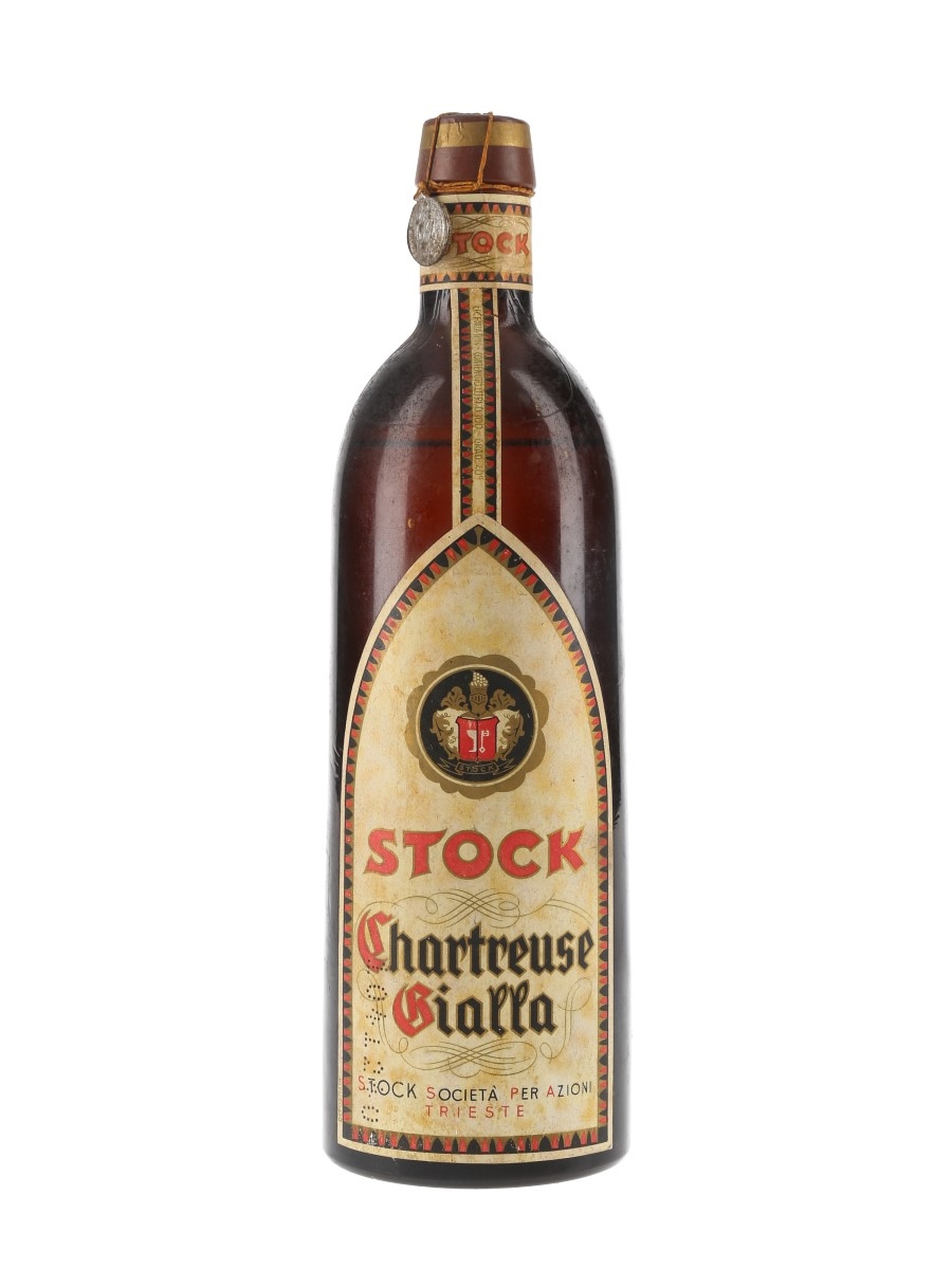 Stock Chartreuse Gialla Bottled 1950s 70cl / 40%
