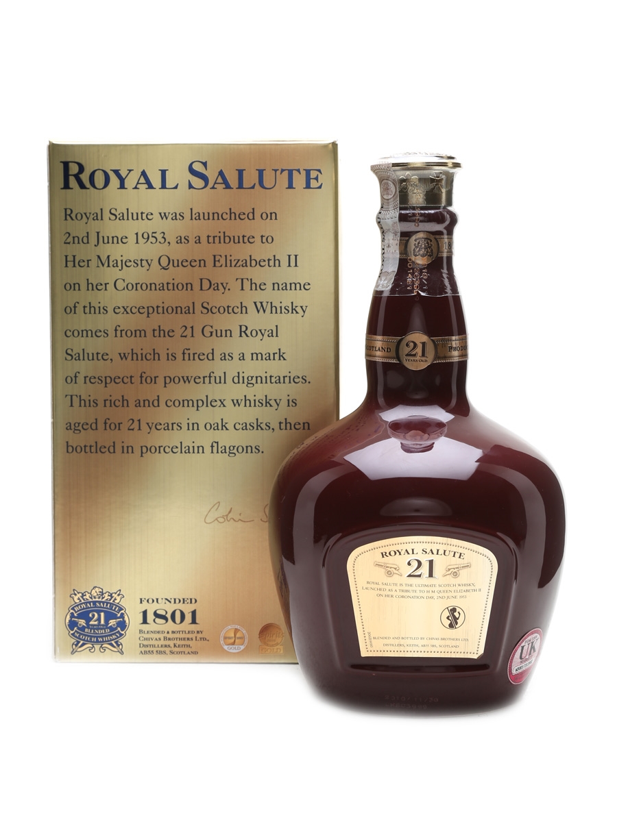 Royal Salute 21 Year Old - Lot 10239 - Buy/Sell Blended