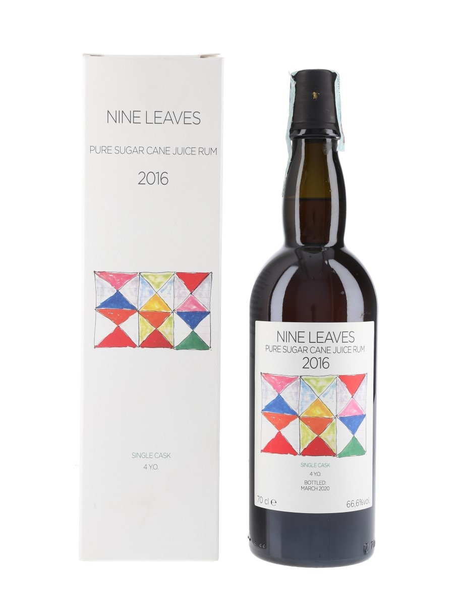 Nine Leaves 2016 4 Year Old Single Cask Japoniani Bottled 2020 - Velier 70cl / 66.6%