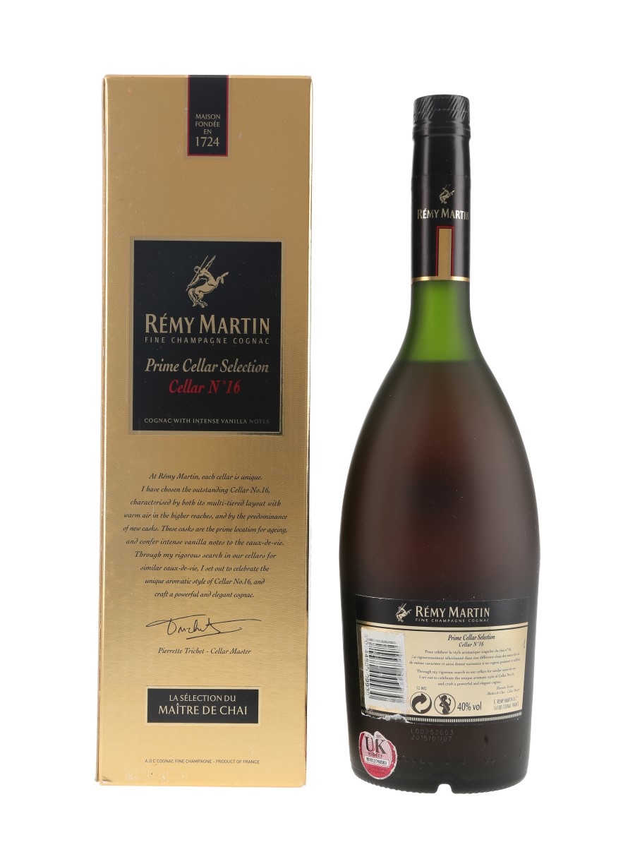 レミーマルタンPrime Cellar Selection No.16 レミーマルタンPrime Cellar Selection No.16 Buy Rémy Martin
