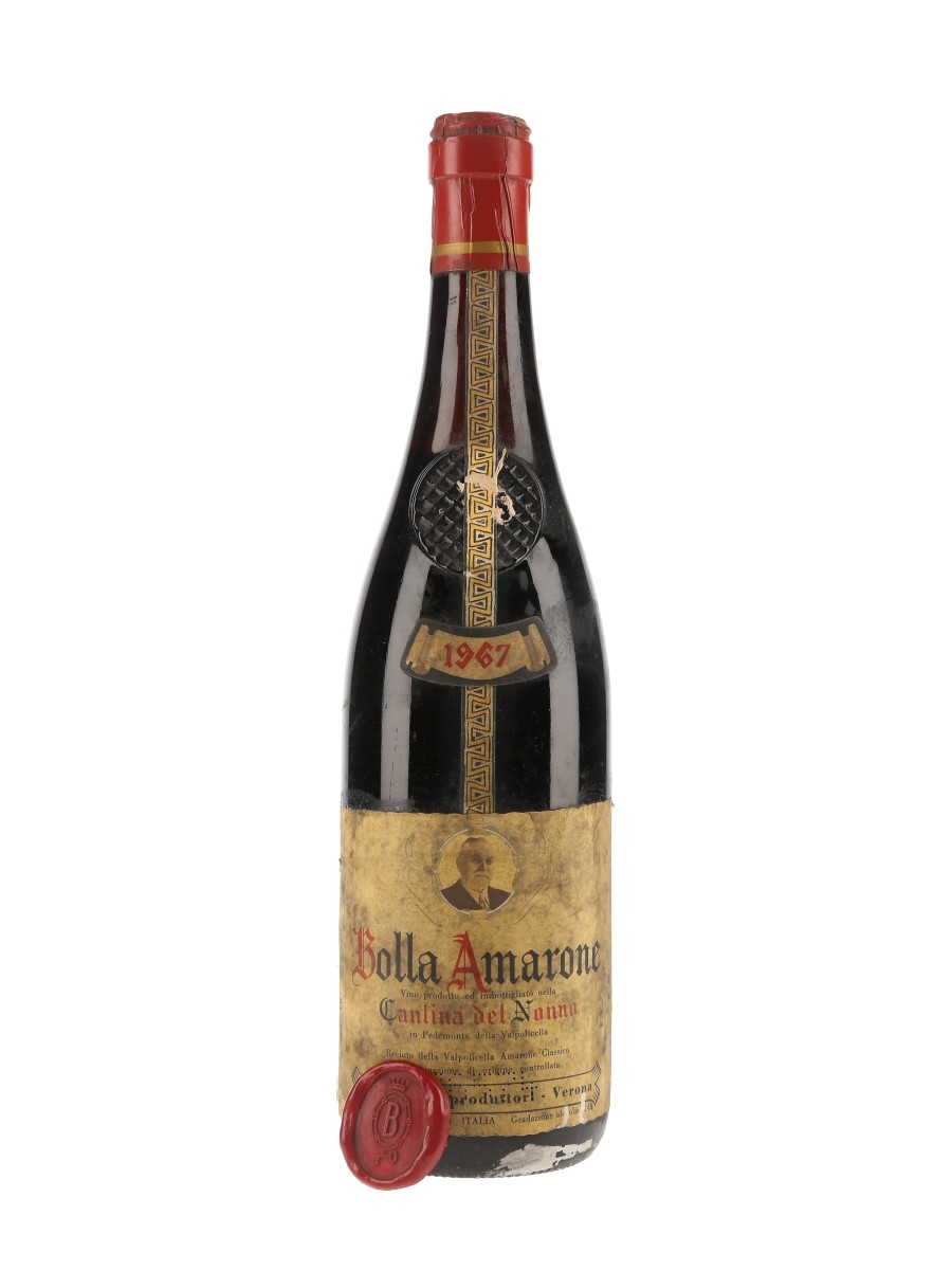 Bolla Recioto Della Valpolicella Amarone Classico 1967 Cantina Del Nonno 72cl / 14%