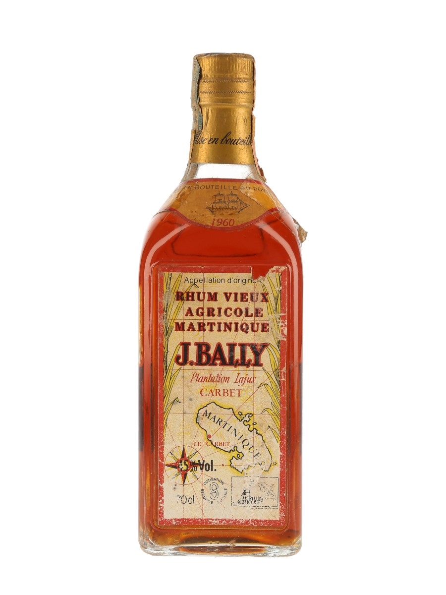 J Bally 1960 Rhum Vieux Agricole Bottled 1990s - Martinique 70cl / 45%