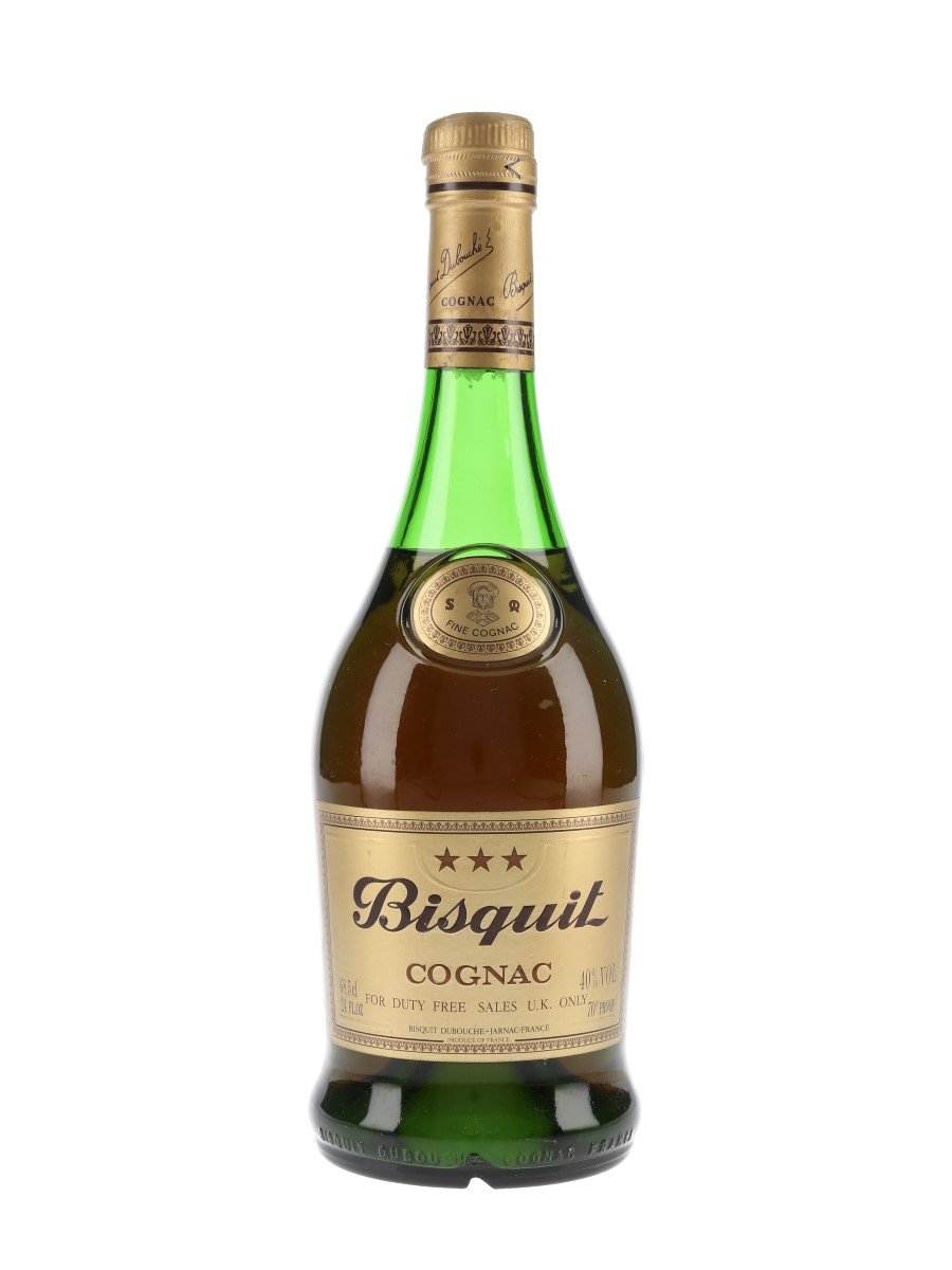 Bisquit 3 Star Bottled 1970s-1980s - Duty Free 68.5cl / 40%