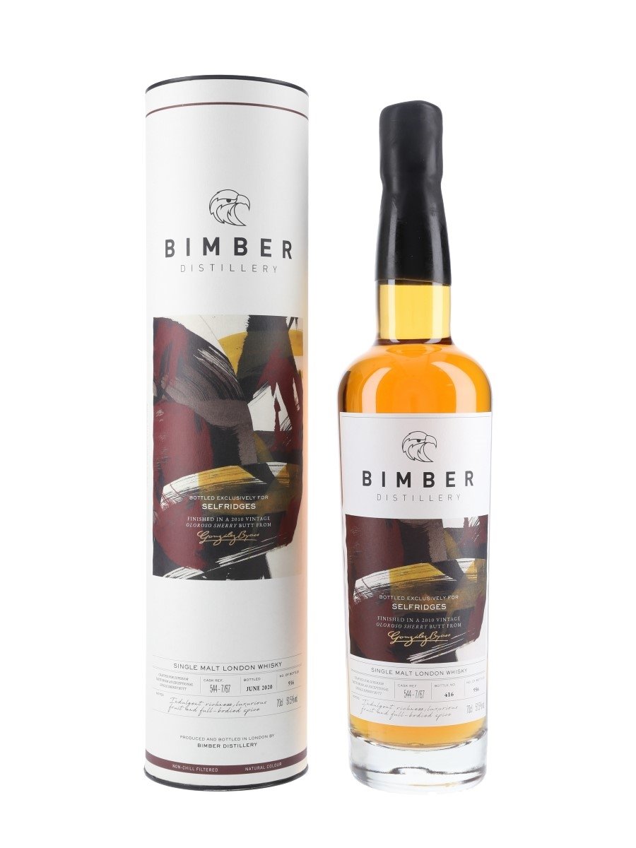 Bimber Oloroso Sherry Butt Finish Bottled 2020 - Selfridges Exclusive 70cl / 51.5%