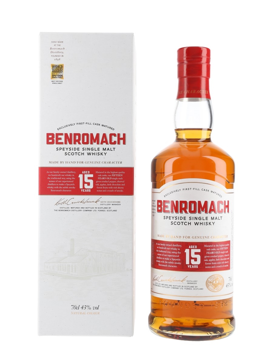 Benromach 15 Year Old  70cl / 43%