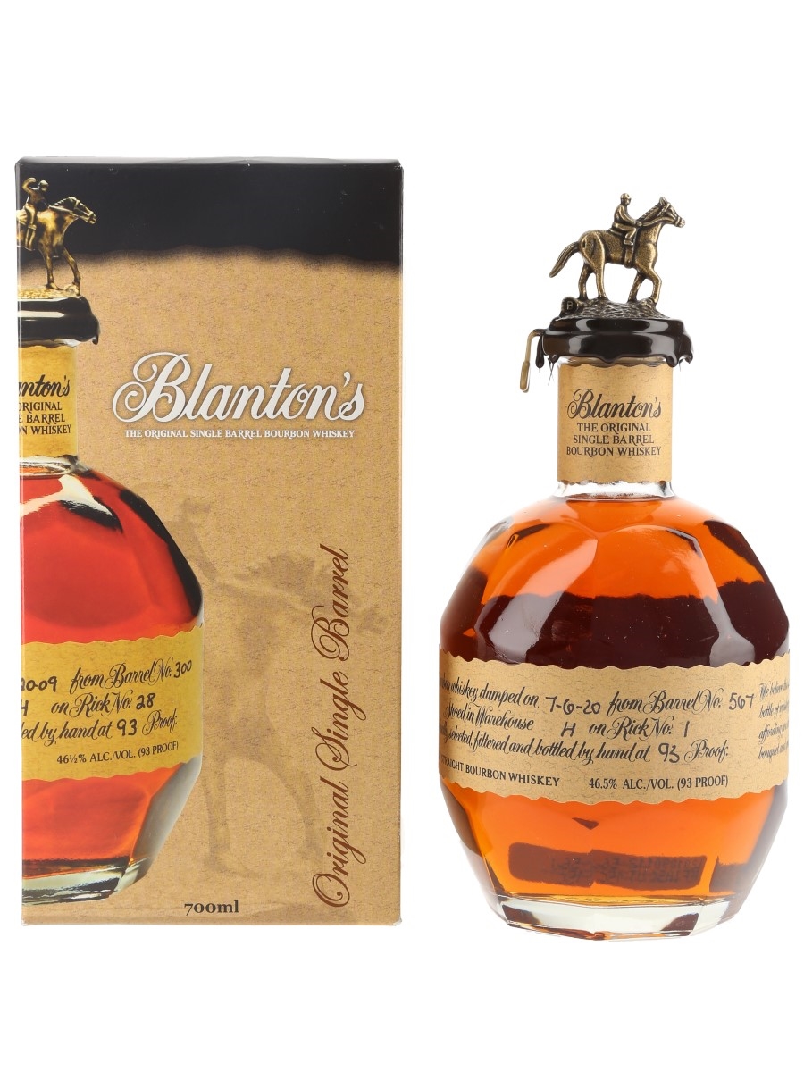 Blanton's Original Single Barrel No.567 Bottled 2020 70cl / 46.5%