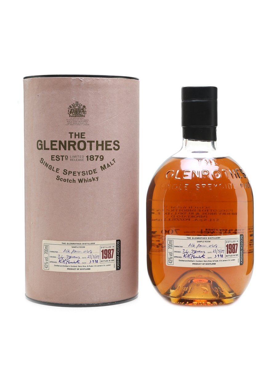 Glenrothes 1987 Bottled 1999 70cl / 43%