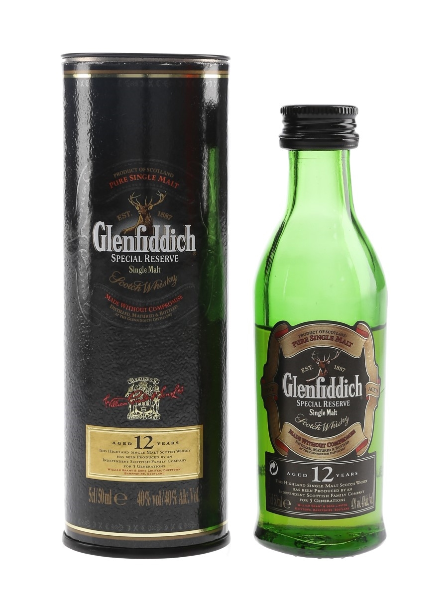 Glenfiddich 12 Year Old Special Reserve  5cl / 40%